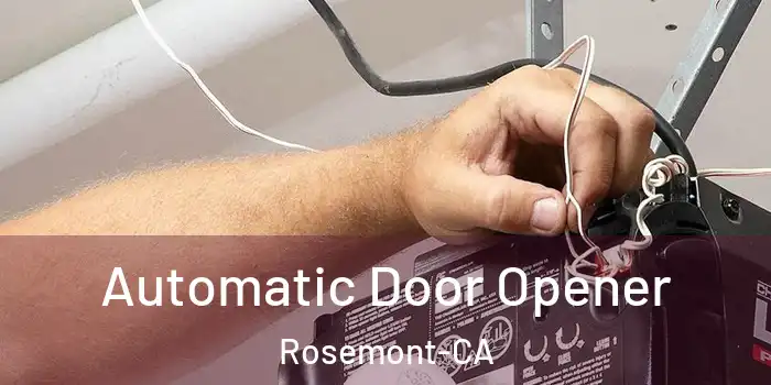  Automatic Door Opener Rosemont-CA
