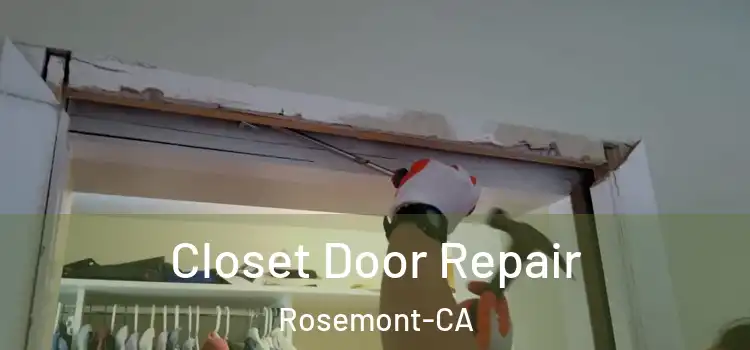  Closet Door Repair Rosemont-CA