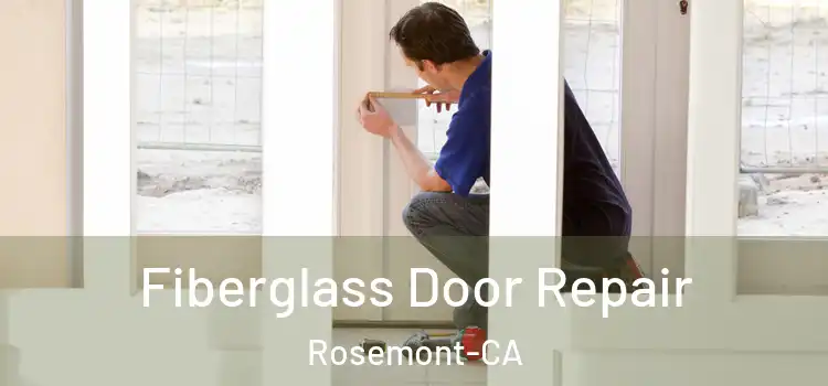  Fiberglass Door Repair Rosemont-CA