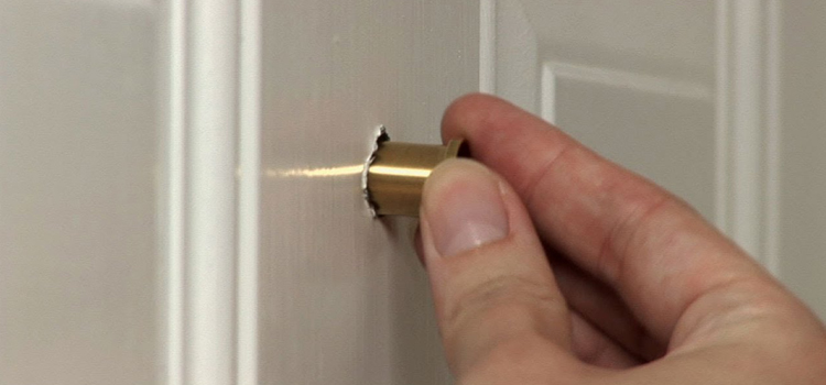 peephole door repair in Rosemont