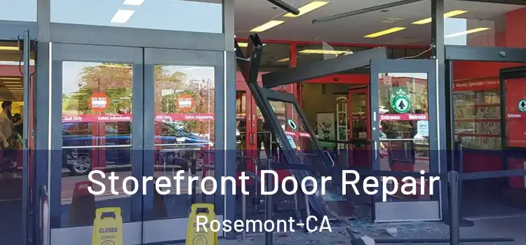  Storefront Door Repair Rosemont-CA
